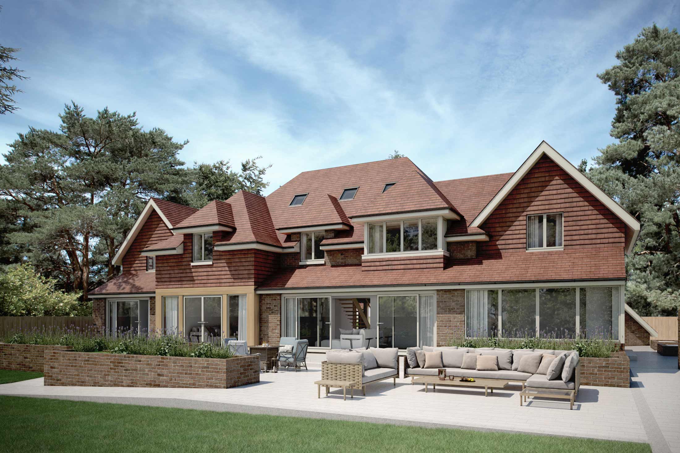 3d architectural visualisation new forest